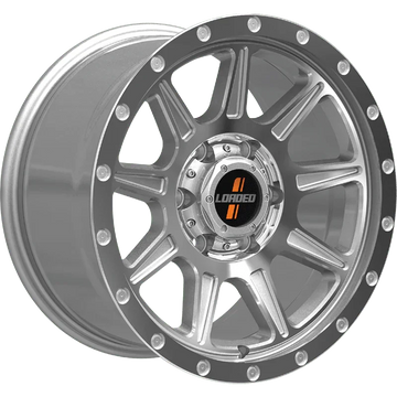 Loaded Gunbarrel Wheels in Silver Machined Face - Brixton 4x4 - Buy Online Now!